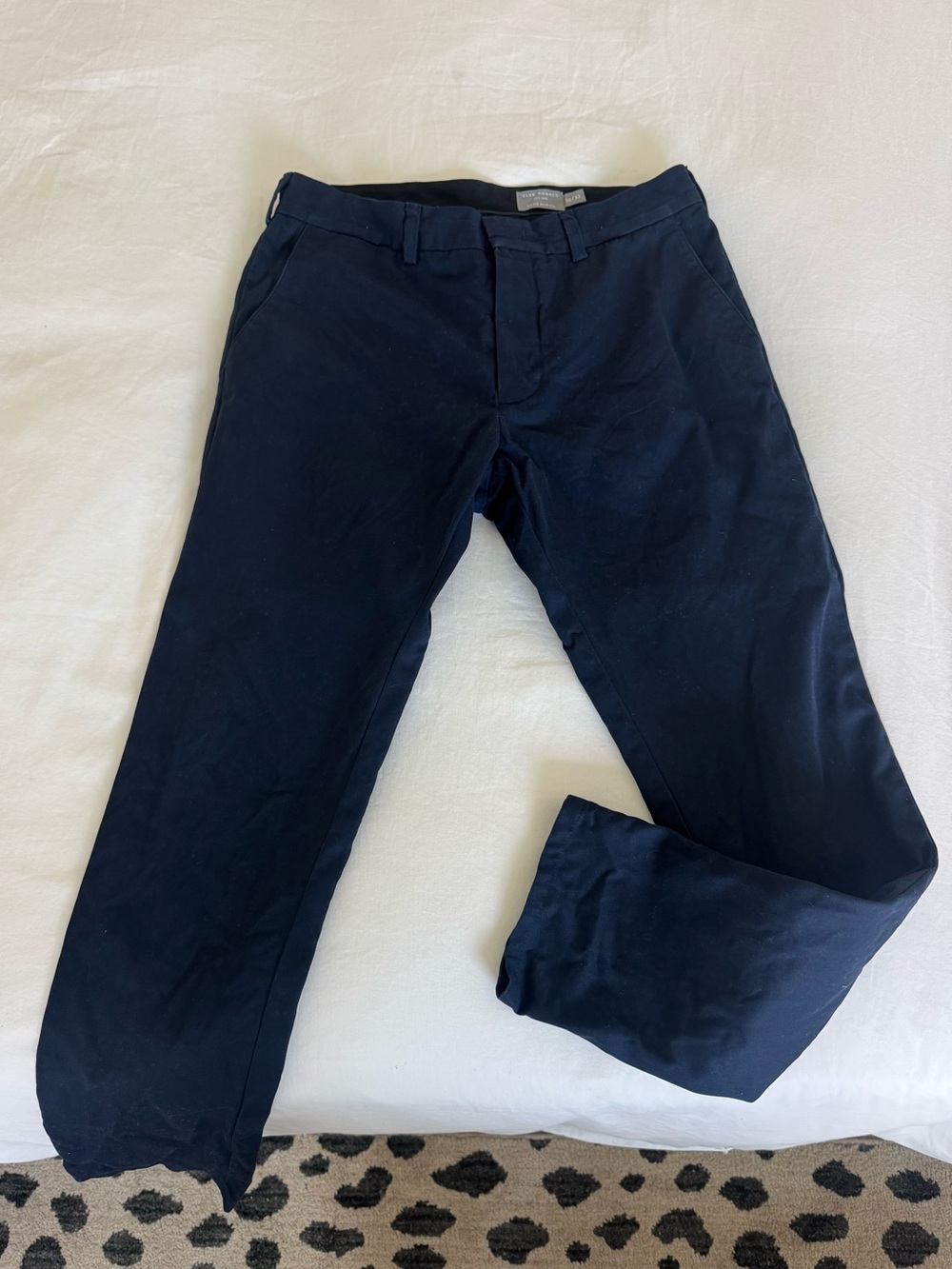 Club Monaco Dark Navy Chino Pants